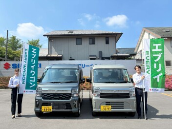 NEW　エブリイ　エブリイワゴン試乗できます！！